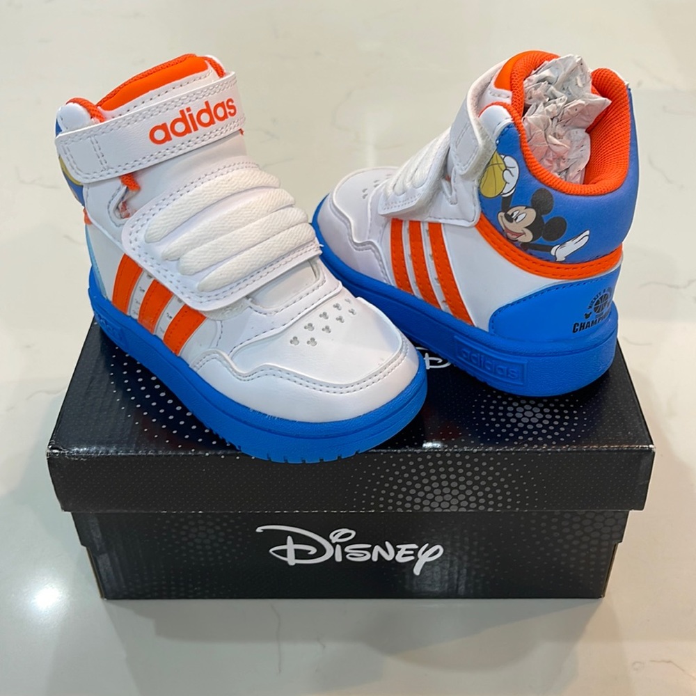 Adidas Hoops Mid 3.0 Mickey - Toddler Shoes